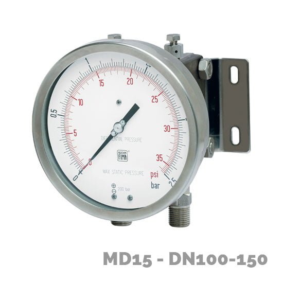 manometro diferencial md15 dn100-150  - Nuova Fima