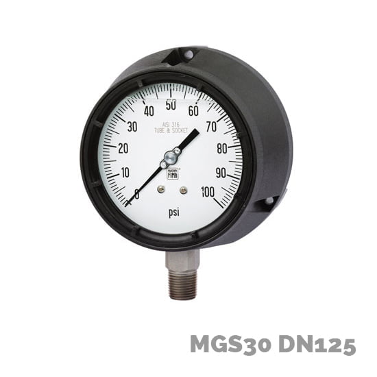 Manómetro mgs30 dn125 - Nuova Fima