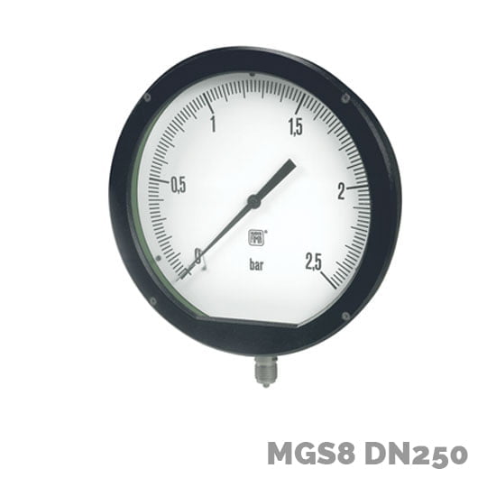 Manómetro mgs8 dn250 - Nuova Fima