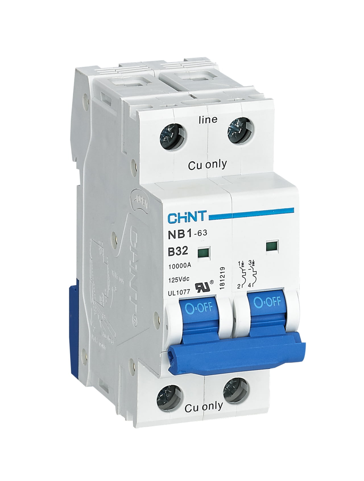 Interruptores magnetotérmicos - NB1 CC Interruptores magnetotérmicos