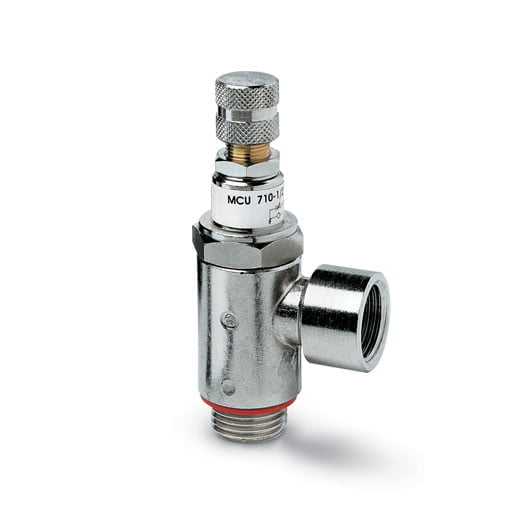 Válvula de regulación de caudal Mod. MCU