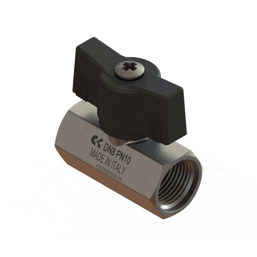 Mini válvulas de bola - Mod. 2963 - Versión Mariposa