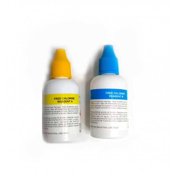 Reactivo liquido cloro libre 000 a 500 mg l 100 test